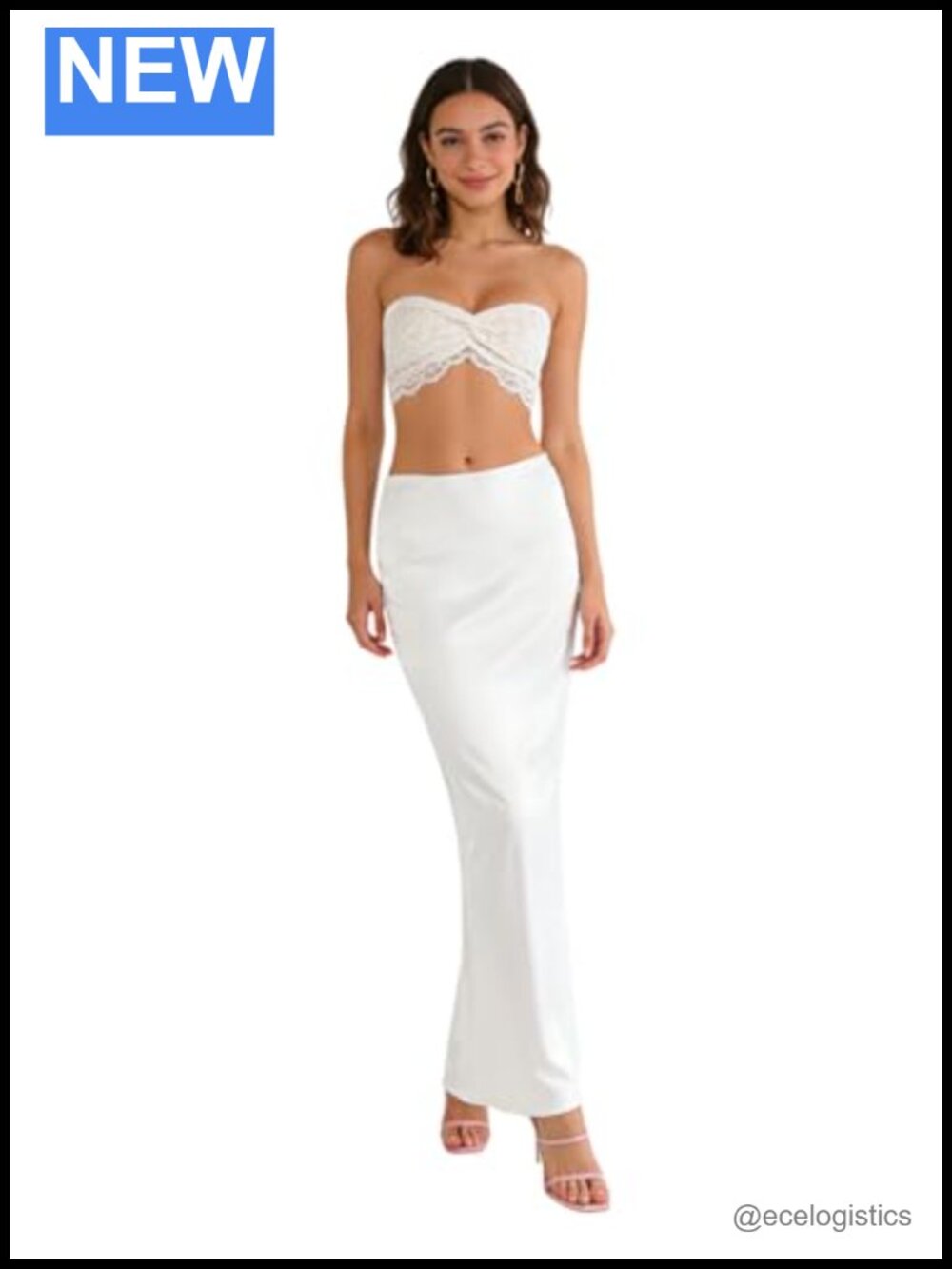 Silky Satin High Waist Maxi Skirt Flowy Mermaid A-Line Long Skirt Back Zipper